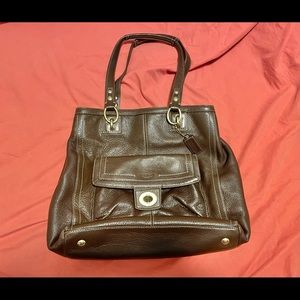Coach Brown Leather Bag